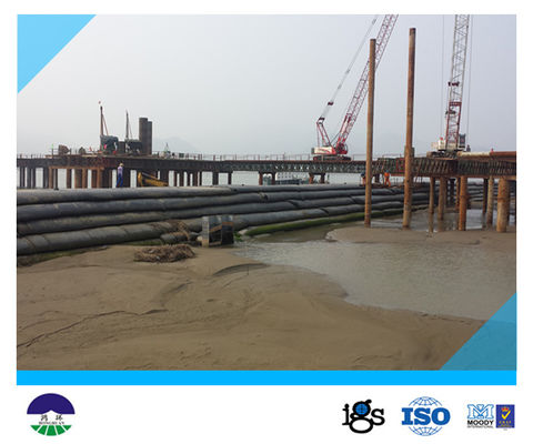 Circumference 13.6meters geotextile tube  For Solid Dam Engineering